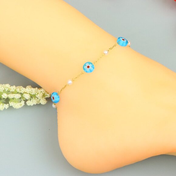 Handmade Anklet – A Stylish Choice for Women, Thoughtful Gift Idea, EVCH1295 - Picture 2 of 12